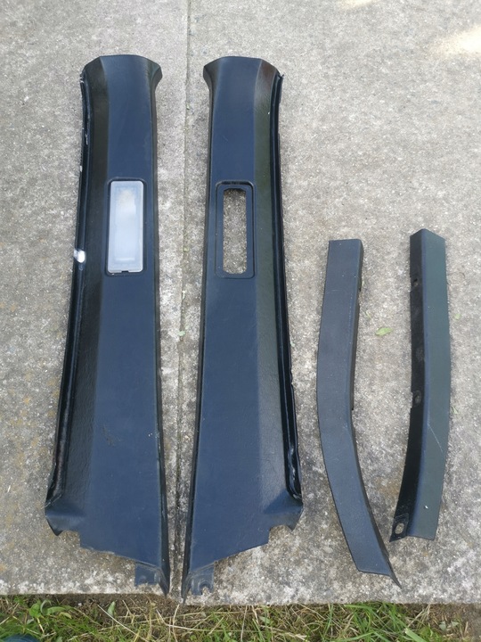 фото №1, Стійки захисні накладки решітки c mercedes w124 універсал