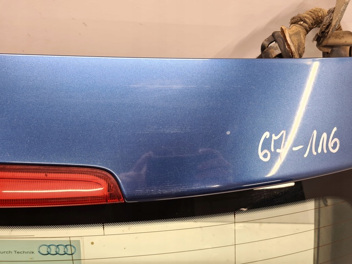 фото №10, Audi a3 8p 07r sportback крышка багажника lz5c