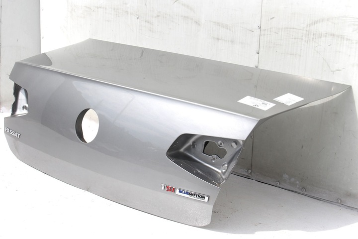 фото №6, Vw passat b8 sedan зад бампер задній + кришка багажника + лампи led колір lb