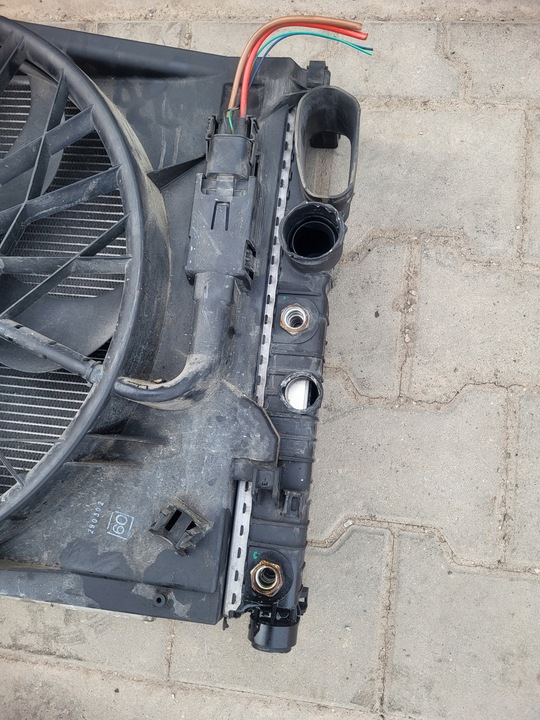 фото №4, Радиатор вентилятор mercedes w211 2.2 cdi автомат