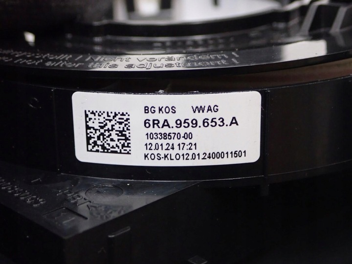 фото №10, Рулевой/подрулевой переключатель лента комбинированный 2q1953507ae 6ra959653a skoda kamiq 24r