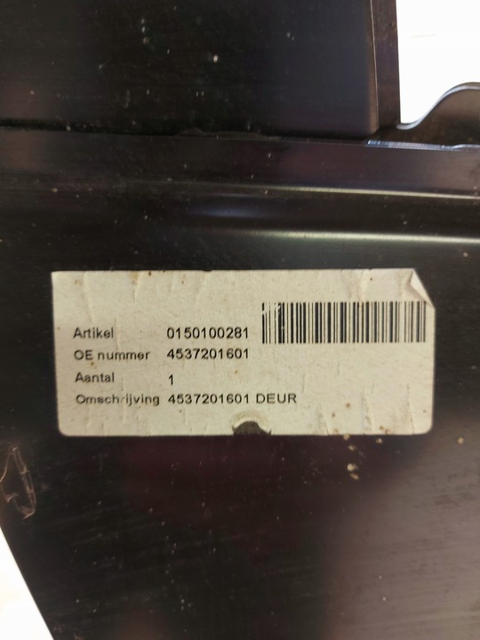 фото №8, Дверь правые передние smart forfour ii 2014– перед новое org a4537201601