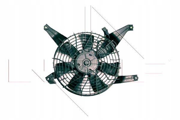 фото №11, Вентилятор охлаждение. mitsubishi nrf 47468 вентилятор, охлаждение двигателя