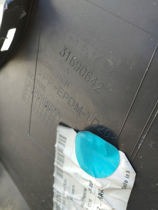 фото №6, Бампер зад задній volvo xc90 ii 2014- + відбивач