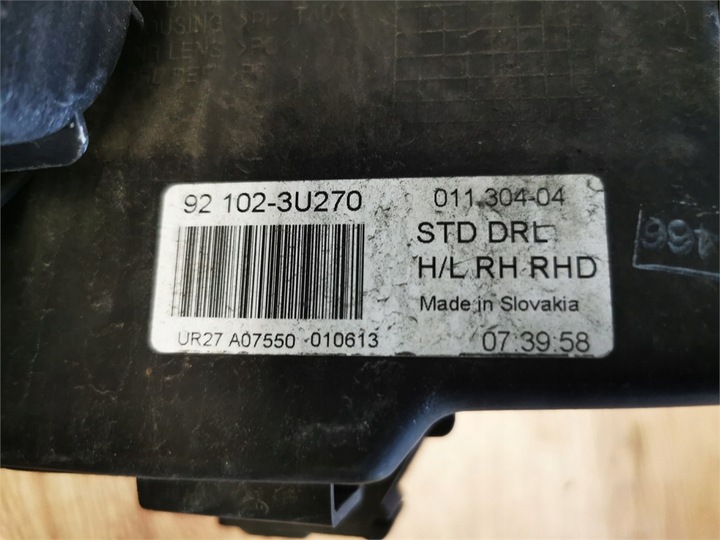 фото №10, Kia sportage iii 10-15 лампа права перед led англієць