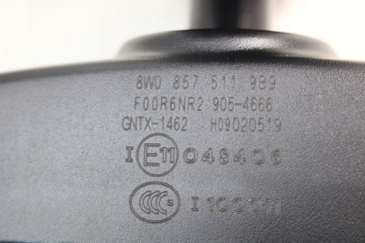 фото №6, Audi зеркало внутренние 8w0857511 заднего вида 8w0 857 511 цвет : 9b9 чёрный