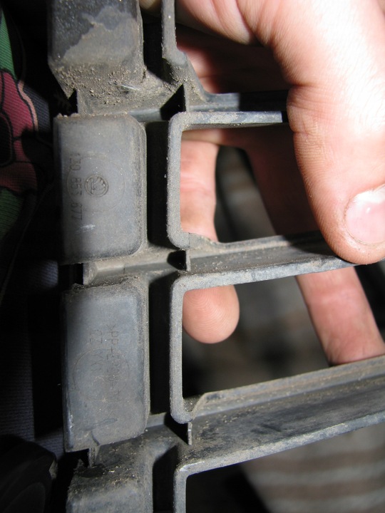 фото №14, Ґрати планки бампера skoda octavia ii 1z0853666 1z0853677 решітка планка