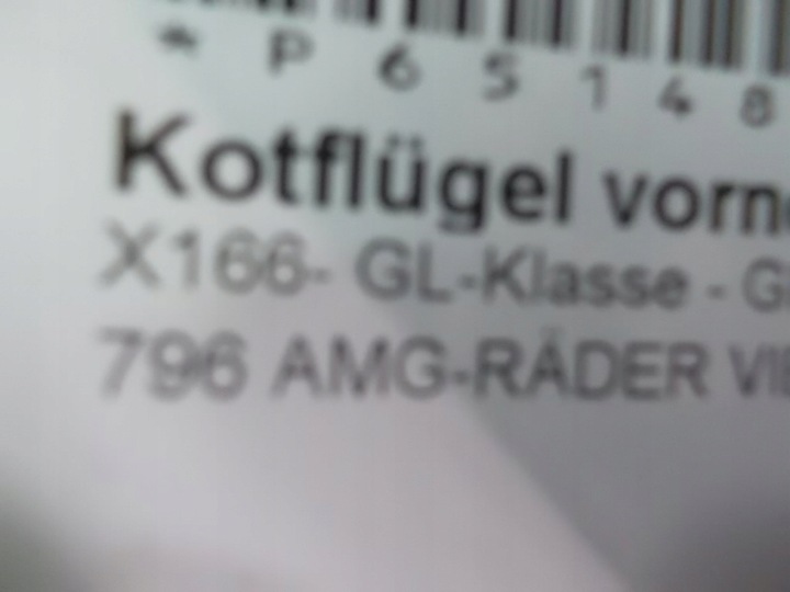 фото №9, Mercedes gls 166 w166 полный комплектный перед капот 796