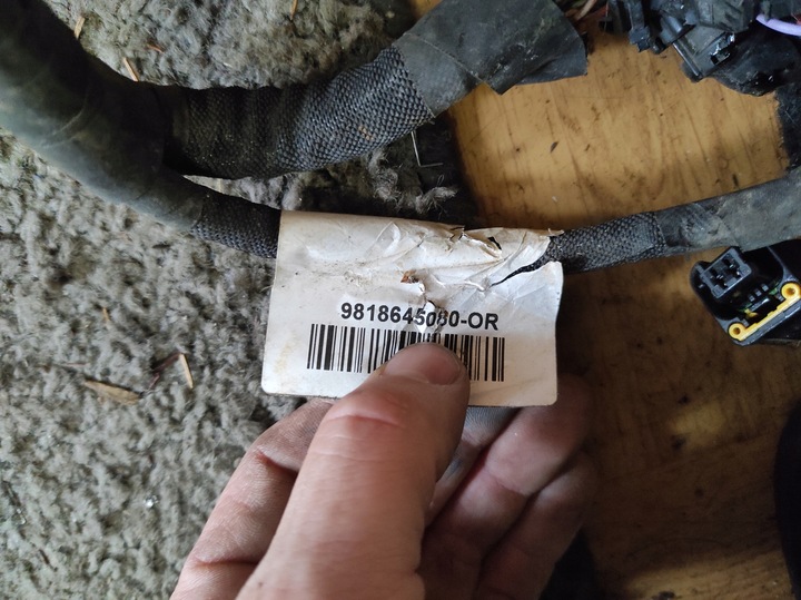 фото №5, Жгут установка двигателя opel crossland x 1.2i 9818645080