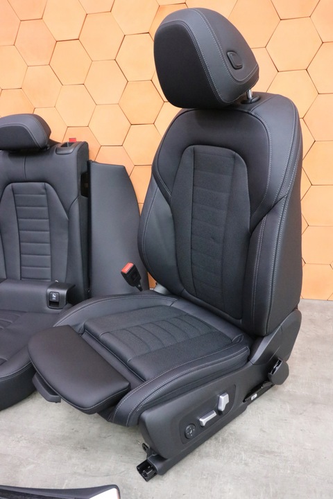 фото №12, Bmw x4 g02 lci салон сидіння диван тунель обшивки sport вентиляція нагрівання