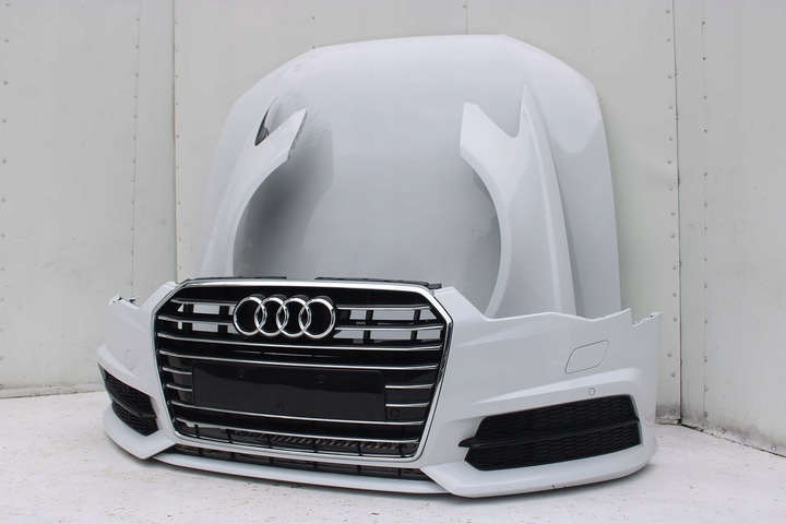 фото №10, Audi a6 fl рестайлинг перед капот крылья бампер pas переднее лампы усилитель