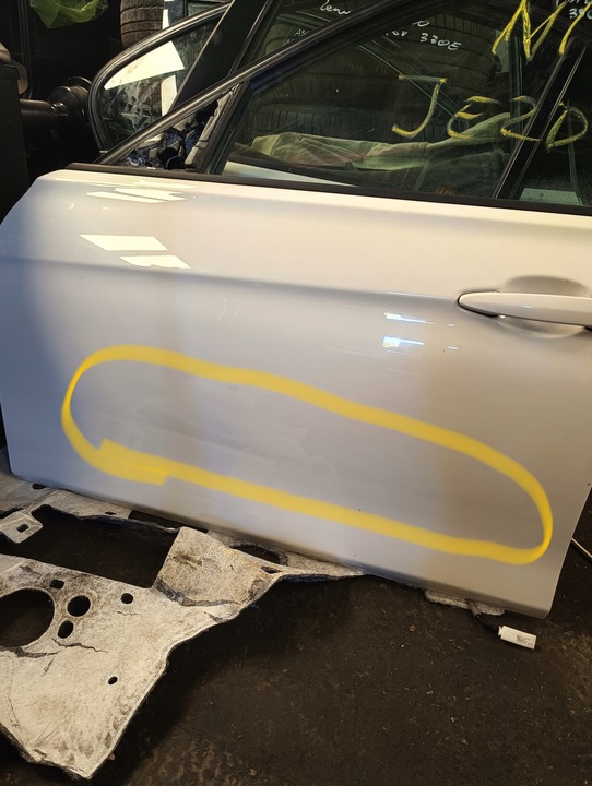 фото №12, Bmw f30 f31 рестайлинг дверь передние левая левый перед a300 альпийский белый