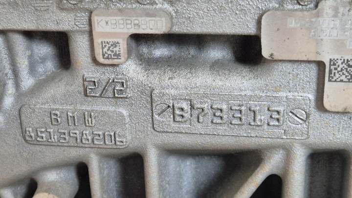 фото №9, Блок двигателя bmw 3 f30 2.0d b47 b47d20a oem номер 851398206 хороший состояние