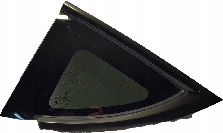 фото №1, Скло бокова лівий зад tesla модель y