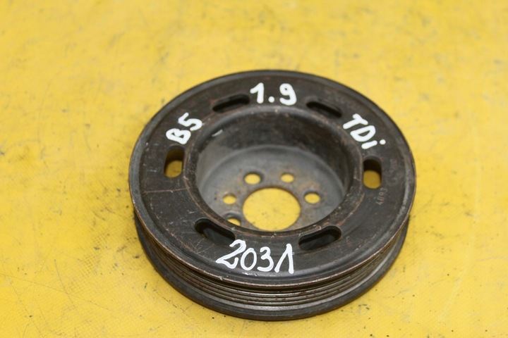 фото №2, Колесо пасове вала vw passat b5 1.9 tdi 06a105255f