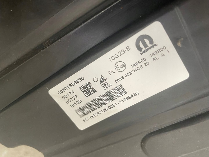 фото №4, Лампа фара jeep compass ii рестайлинг состояние новая