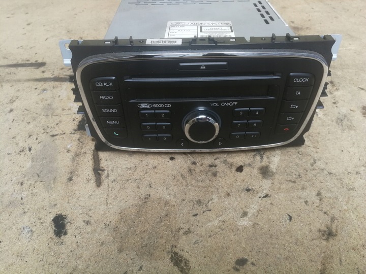 фото №1, Ford mondeo mk4 рестайлінг радіо s-max cd 6000