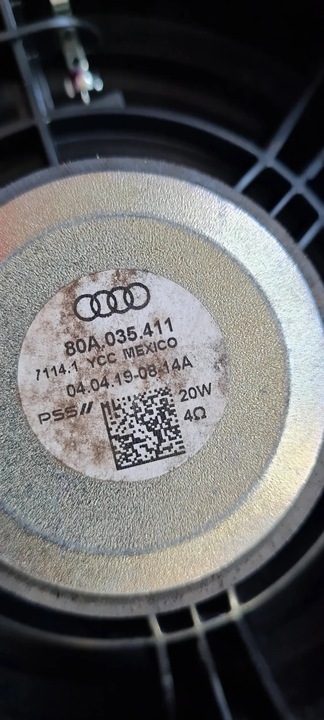 фото №8, Q5 80a динамик дверь левый правые зад задний 80a035411