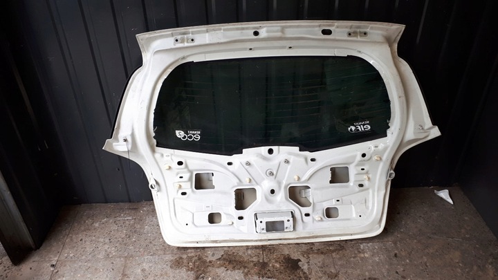 фото №9, Кришка зад renault clio iii біла 2014r 3/5 двері