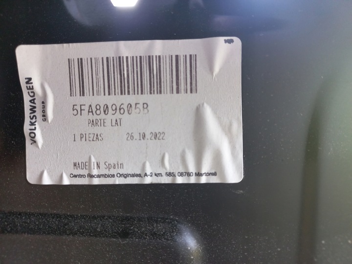 фото №5, Seat leon 4 iv 5fa поріг стійка лівий 20-24