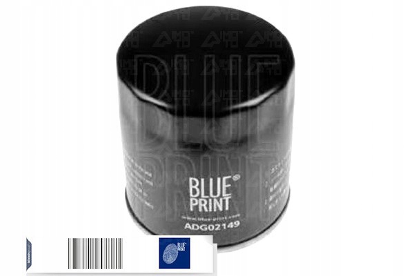 фото №2, Блакитний print adg02149 фільтр масла