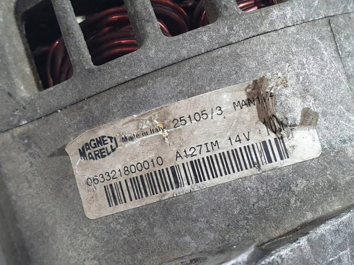 фото №12, Alfa romeo 156 2000 генератор 063321800010