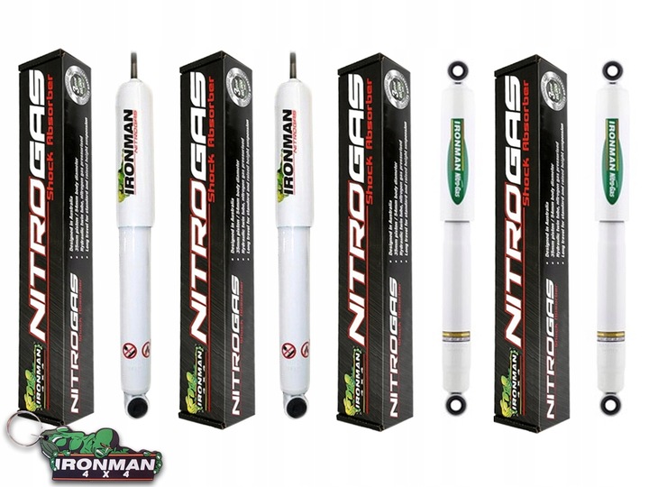 фото №1, Підвішування амортизатори набір +2'' suzuki samurai ironman