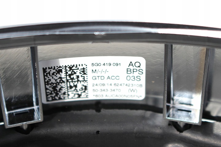 фото №9, Vw golf 7 gtd универсал fl руль 5g0419091aq 5g0419091fn кожа wielofunkcy