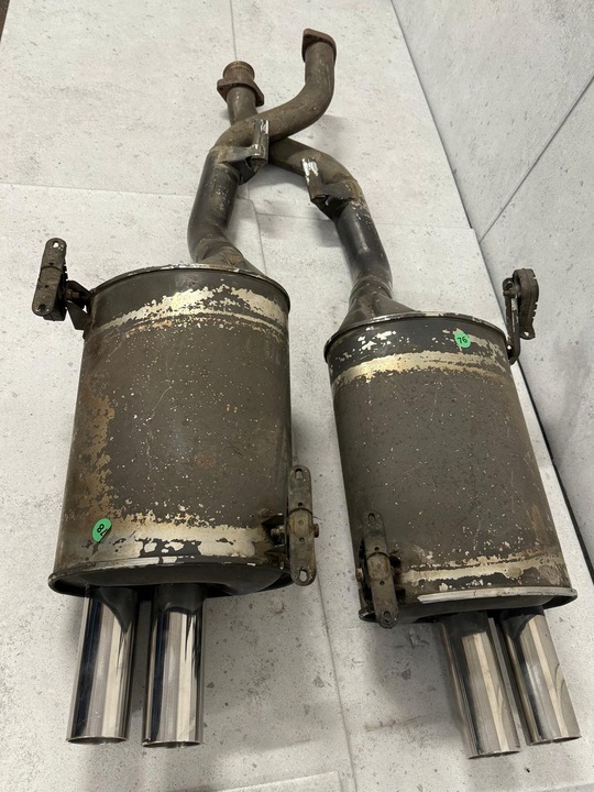 фото №5, Bmw z3 m оригінальний номер пара tłumików випускних 1404318 i 1404317 набір 4 наконечників