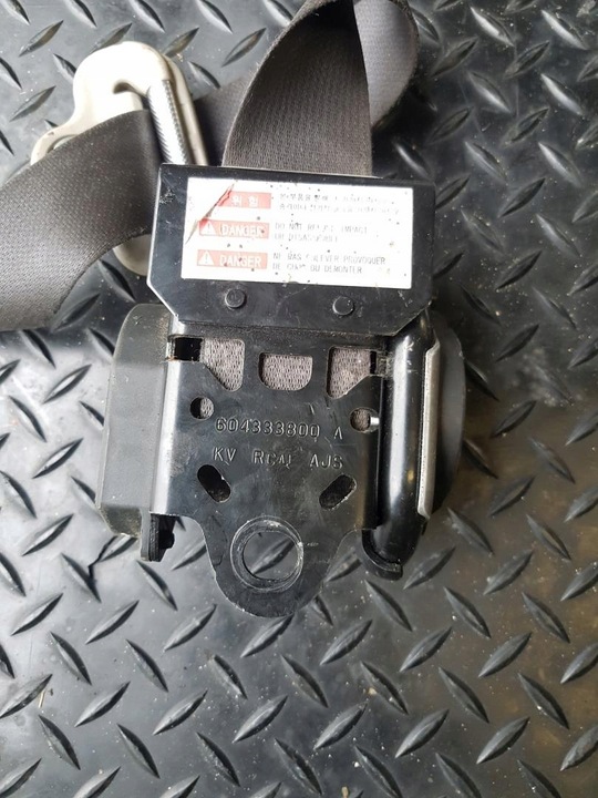 фото №3, Pas безопасности левый перед reanult koleos i