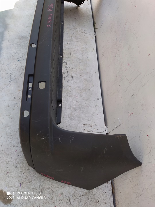 фото №8, Fiat doblo opel combo 10- бампер задний зад