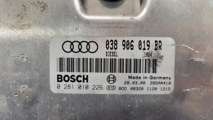 фото №5, Компьютер блок управления двигателя audi a4 b5 рестайлинг 98-01 1,9 tdi 038906019br