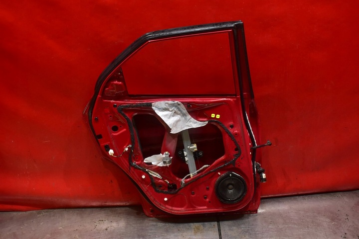 фото №11, Двері ліві зад задні червоний honda civic 8 viii 5d hb ufo 07-12