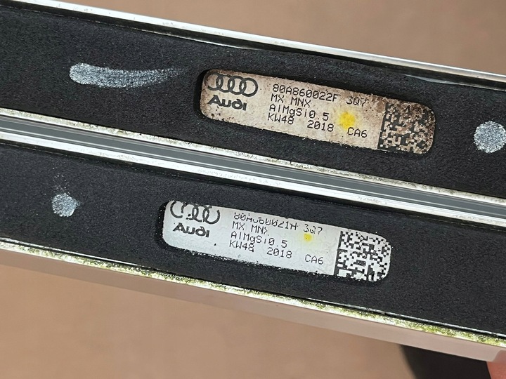 фото №8, Рейлинги крышные комплект правый левый audi q5 80a 80a860022f 80a860021h