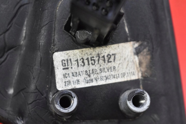 фото №6, Дзеркало ліві сріблястий eu 13157127 opel meriva a 02-06 8 pin