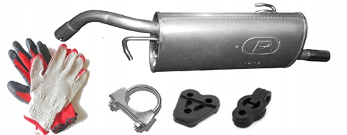 фото №1, Mitsubishi colt 1.1 1.3 04-12 глушник кінцевий