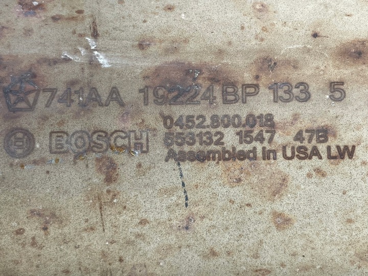 фото №7, Jeep grand cherokee wk2 рестайлінг 3.0 crd каталізатор 741aa19224bp 0452.800.017