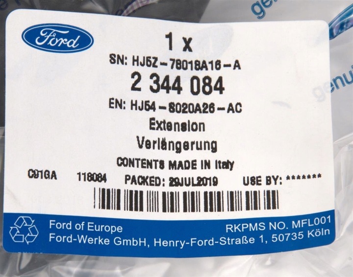 фото №9, Планка скла передній права ford kuga mk2 2018-