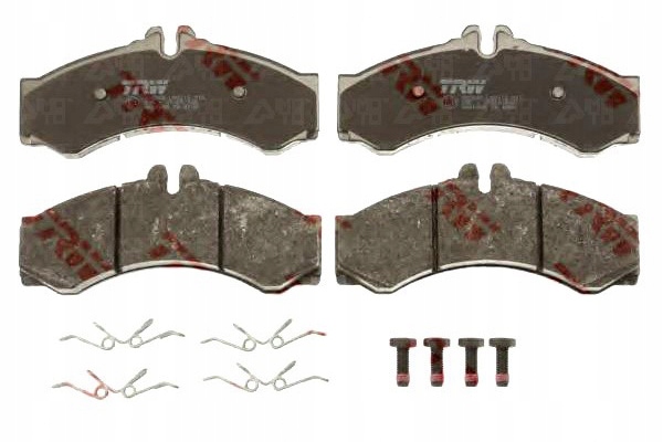 фото №2, Тормозные колодки тормозные mercedes перед зад sprinter 208-4