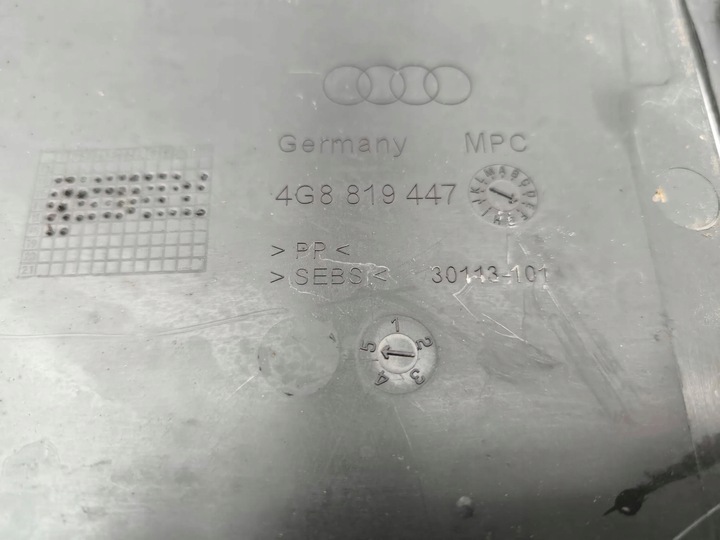 фото №5, Audi a6 s6 c7 4g 2018 панель под лобовым стеклом передние