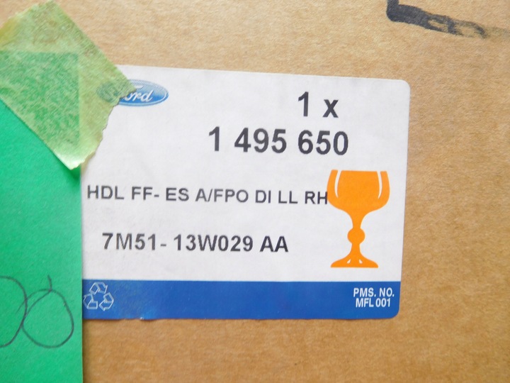 фото №8, Фара переднее правые ford focus c-max 07/11 оригинальный номер 1495650