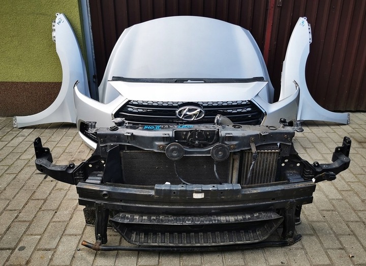 фото №16, Hyundai i40 рестайлинг 15-18 бампер перед комплектный демонтаж