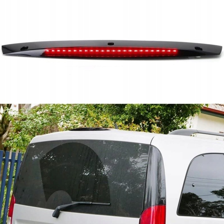 фото №8, Mercedes vito w639 2003- третье свет фара сплава торможение a6398200056