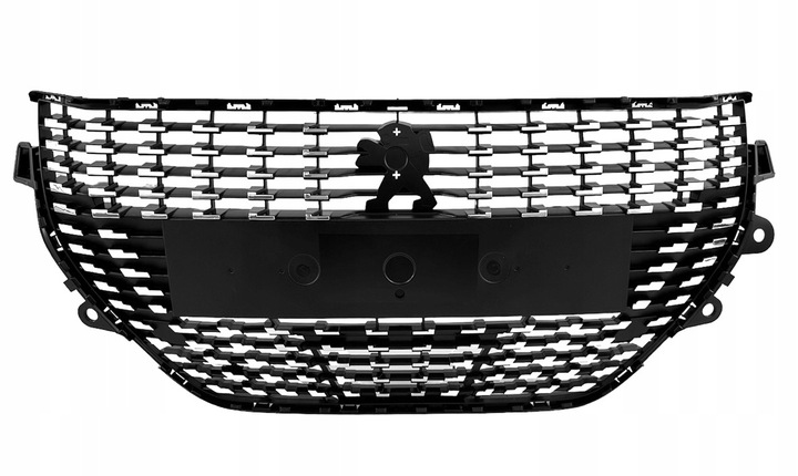 фото №1, Peugeot 208 ii 19- решітка бампера решітка радіатора хром + заглушка