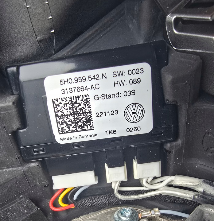 фото №14, Vw golf 8 arteon r-line многофункциональный кожаный руль 5h0419089ge dsg