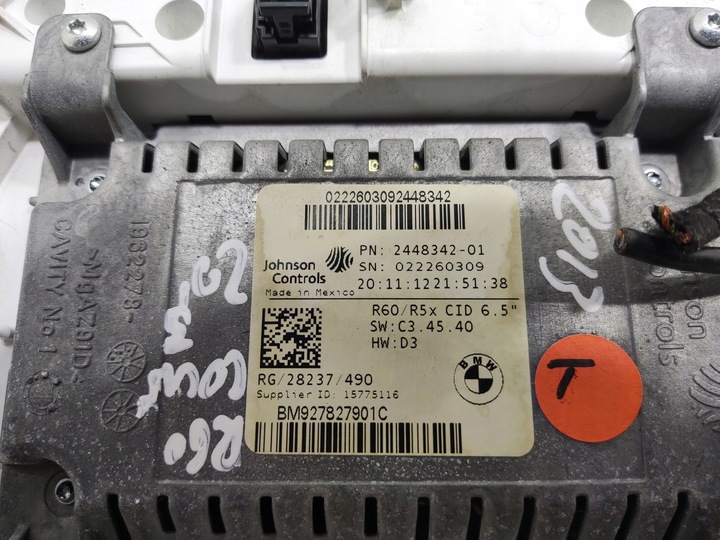 фото №8, Спідометр  екран дисплей mini countryman r60 2010-2015 9290247 2448342