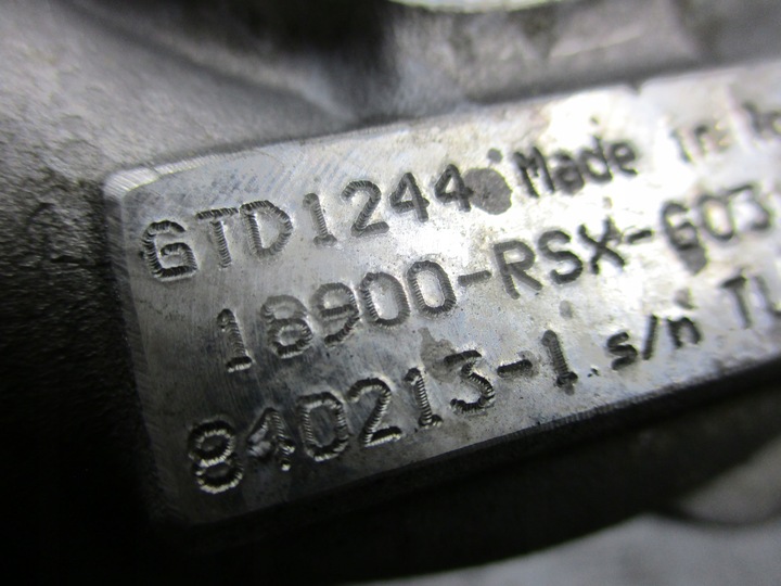 фото №7, Turbo турбонагнітач турбіна 18900-rsx-g031-m2 honda hrv 16-