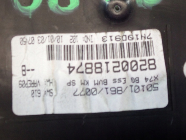 фото №8, Renault laguna ii 01-05 1.8 120km спидометр приборы 8200218874