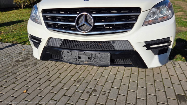 фото №8, Mercedes w166 ml amg 250 350 перед комплектный лак 650 капот бампер