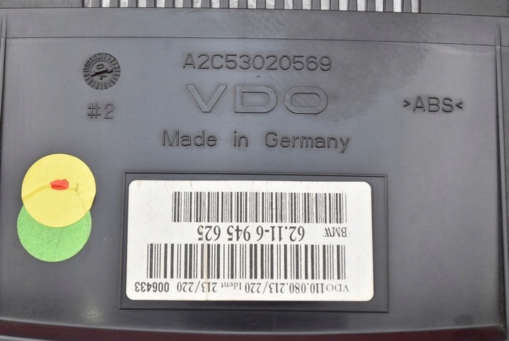 фото №9, Спидометр приборы eu 6945625 bmw e60 e61 3.0i 231 km 03-07